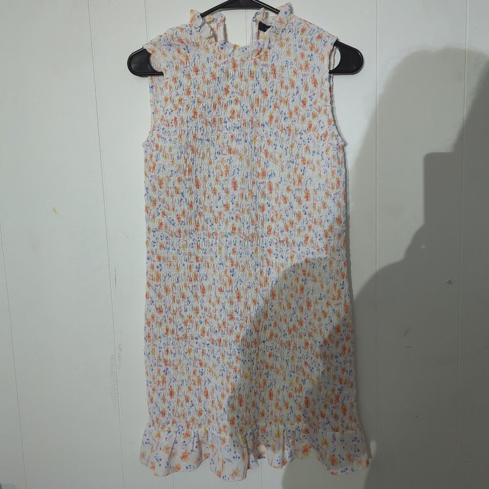 French Connection Elao Verona Crepe Smocked Floral Women's Dress - One Size #E